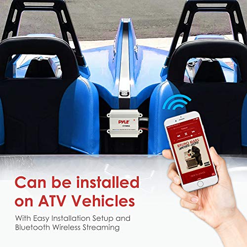 Pyle 200W Marine Amplifier with Bluetooth Connectivity