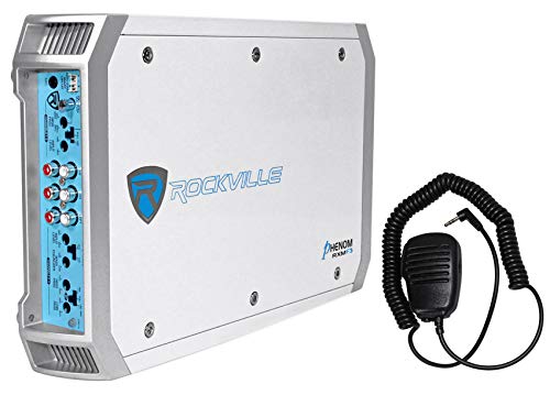 Rockville RXM-F3 1600 Watt Marine 4 Channel Amplifier