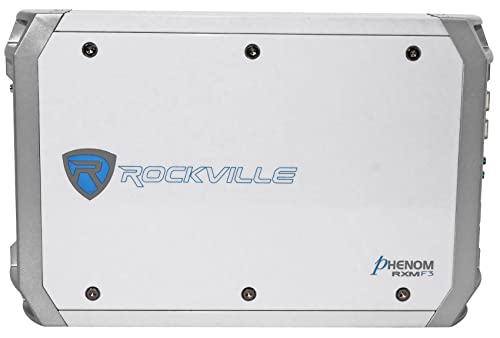 Rockville RXM-F3 1600 Watt Marine 4 Channel Amplifier
