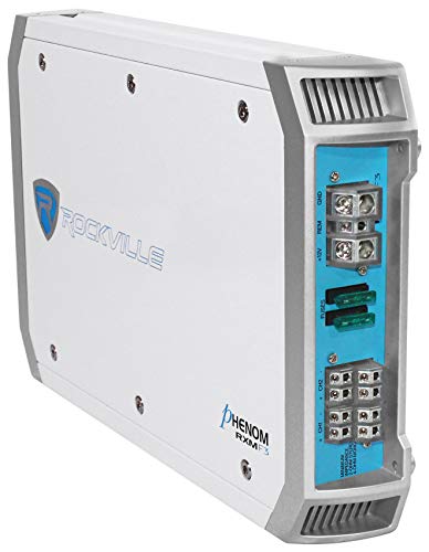 Rockville RXM-F3 1600 Watt Marine 4 Channel Amplifier