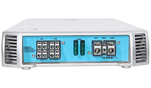 Rockville RXM-F3 1600 Watt Marine 4 Channel Amplifier