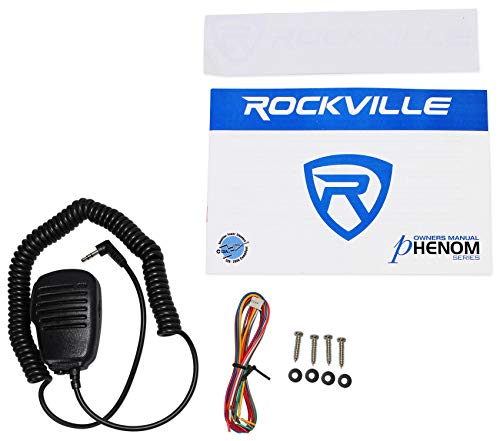 Rockville RXM-F3 1600 Watt Marine 4 Channel Amplifier