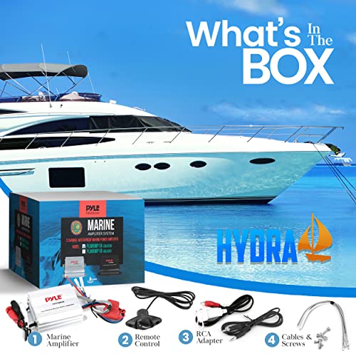 Pyle Hydra Waterproof 400W Marine Micro Amplifier