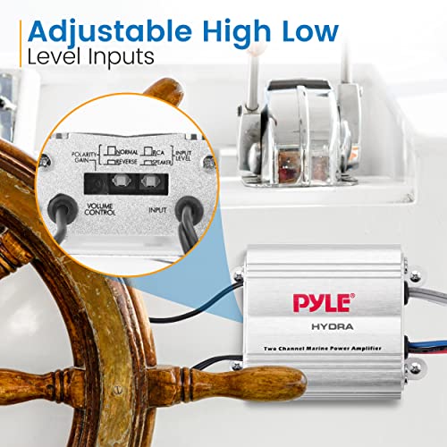 Pyle Hydra Waterproof 400W Marine Micro Amplifier