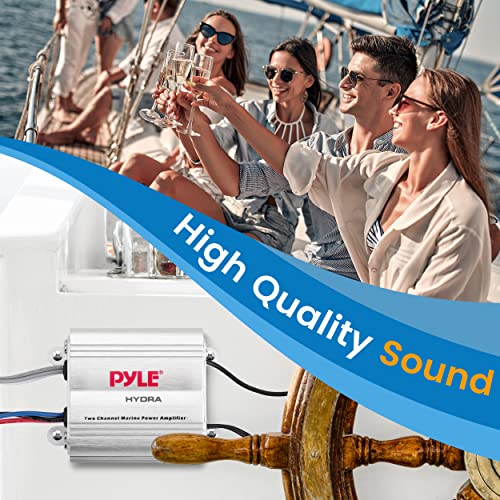 Pyle Hydra Waterproof 400W Marine Micro Amplifier