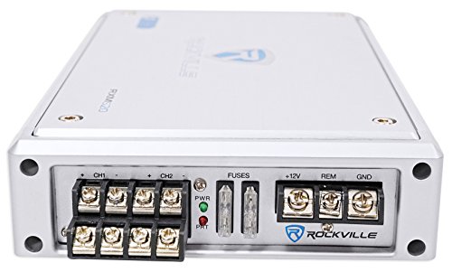 Rockville 1600W 4-Channel Marine/ATV Amplifier