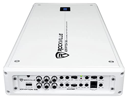 Rockville 6-Channel Marine Amplifier with Remote