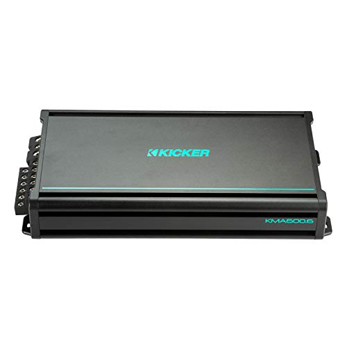 KICKER KMA600.6 Weather-Resistant 6-Channel Amplifier