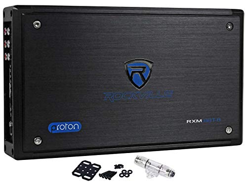 Rockville RXM8BTB 8-Channel 1500W Marine Amplifier
