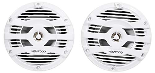 Kenwood 6.5" Marine Speakers Pair (Tan)