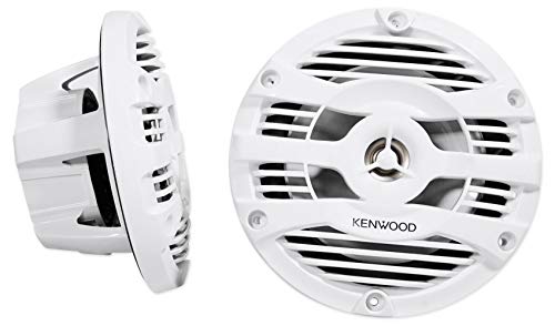 Kenwood 6.5" Marine Speakers Pair (Tan)
