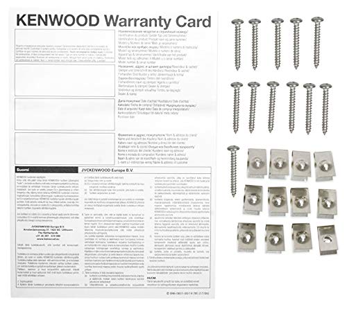 Kenwood 6.5" Marine Speakers Pair (Tan)