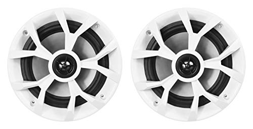 Rockville 6.5" 700W Marine Speakers with LED