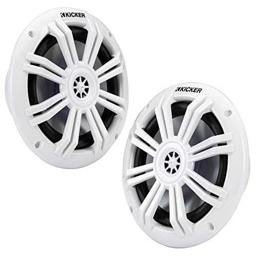 KICKER 6" 2-Way Marine Speakers KM604W