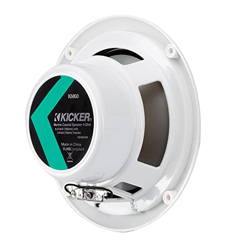 KICKER 6" 2-Way Marine Speakers KM604W