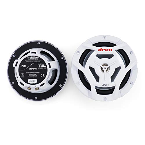 JVC 6.5" 2-Way Coaxial Speakers - White