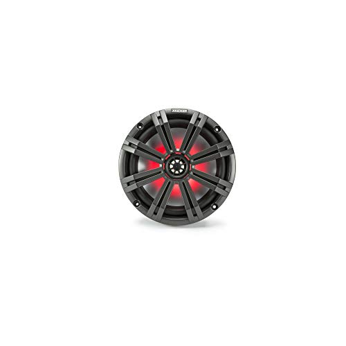 Kicker KM8 8" Marine Coaxial Speakers with LED