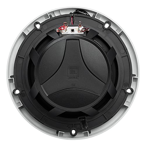 JBL 8" Two-Way Marine Audio Speaker - White