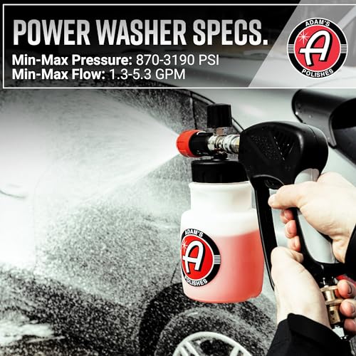 Premium Foam Cannon Soap Sprayer for Pressure Washers