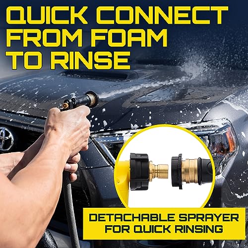 Foam King™ Garden Hose Car Wash Sprayer