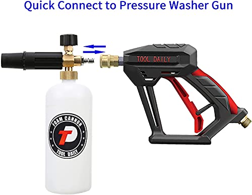 Pressure Washer Gun with Foam Cannon & Nozzles