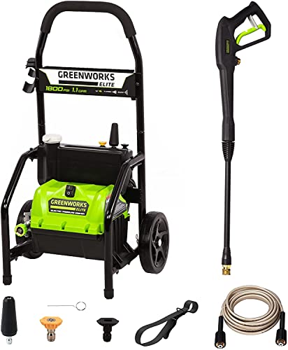 Greenworks 1800 PSI Electric Pressure Washer 1.1 GPM