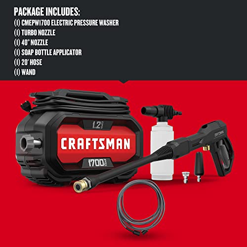 Craftsman 1700 PSI Electric Pressure Washer