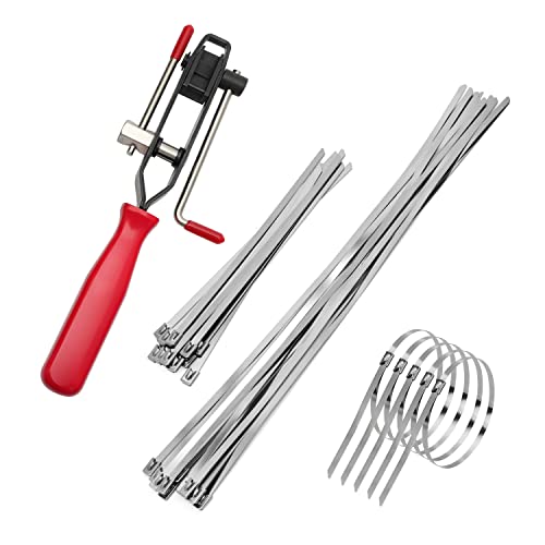 CV Joint Boot Clamp Pliers with 20 Clamps