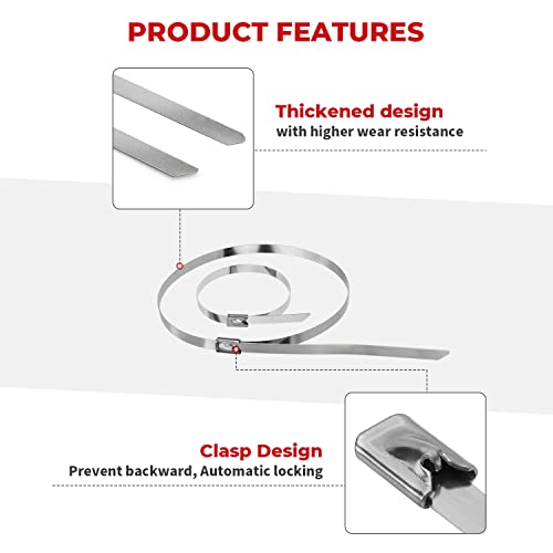 CV Joint Boot Clamp Pliers with 20 Clamps