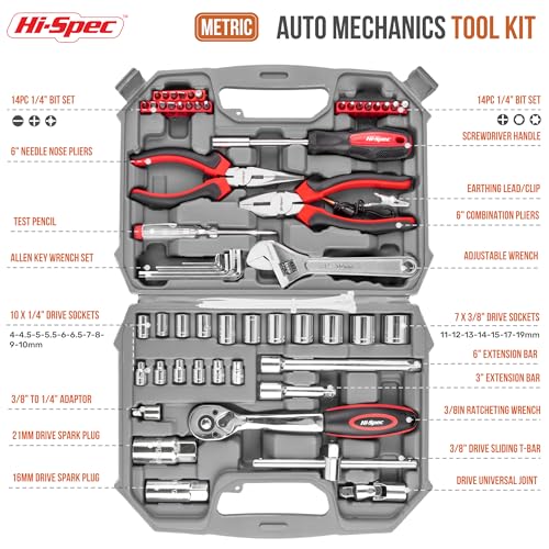 Hi-Spec Automotive Tool Set for Trucks and ATV