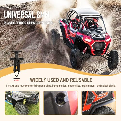 Fastener Rivets for Polaris ATV Body Parts