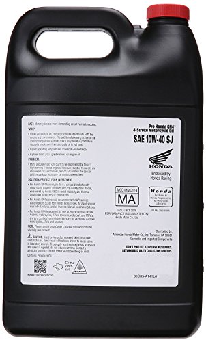 Honda Pro GN4 Motor Oil 10W40, 1 Gallon