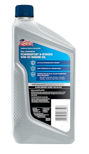 Valvoline Full Synthetic 4-Stroke Motor Oil 1 QT