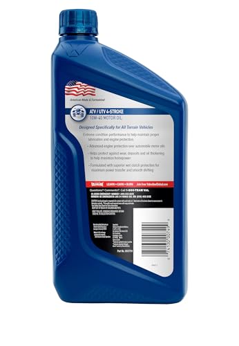 Valvoline 10W-40 4-Stroke ATV/UTV Motor Oil