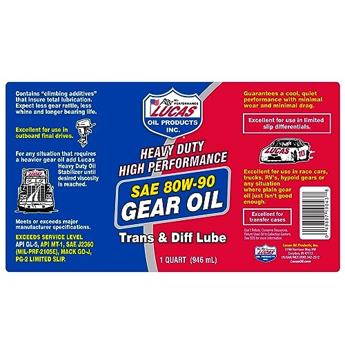 Stens 80W-90 Gear Oil 051-503, Quart