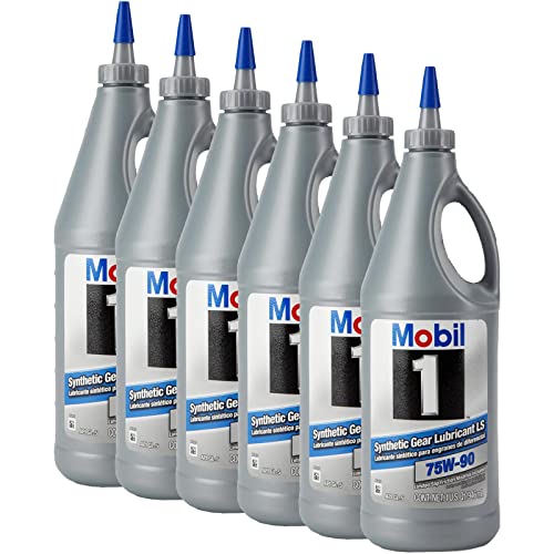 Mobil1 Full Synthetic 75W-90 Gear Lubricant 6 PK