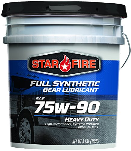 Starfire Full Synthetic 75W90 Gear Oil, 5 Gallon