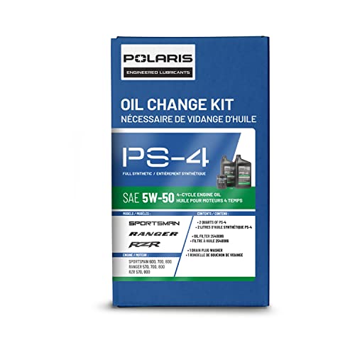 Polaris PS4 Oil Change Kit for RANGER/RZR Models