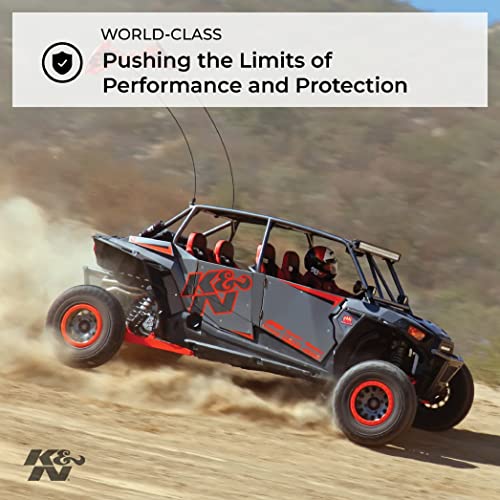 K&N Filters CM-9715 Red Motorcycle Filter