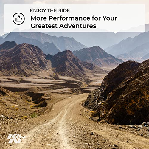 K&N Filters CM-9715 Red Motorcycle Filter