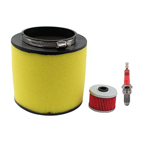 Air Filter, Spark Plug, Oil Filter Combo for Honda