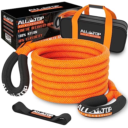 ALL-TOP 48000 Lbs Kinetic Recovery Rope, 30ft