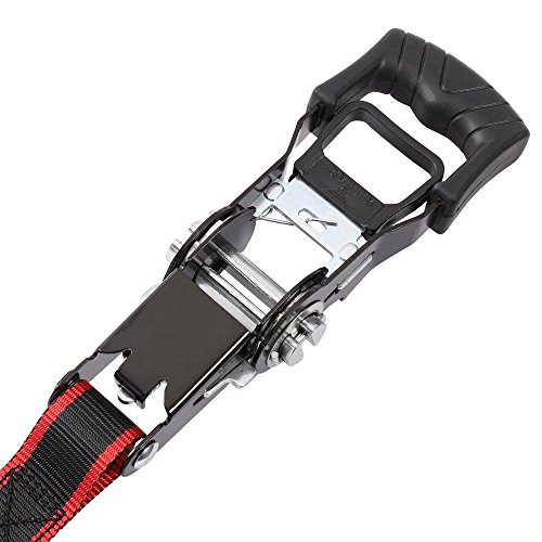 Husky 12FT x 1IN Ratchet Tie-Down Straps - 4 Pack