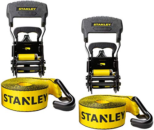 Stanley 1.5" x 16' Ratchet Tie Down Straps