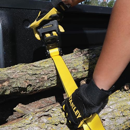 Stanley 1.5" x 16' Ratchet Tie Down Straps
