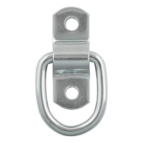 CURT 1200 lb Capacity Zinc D-Ring, 10 Ga