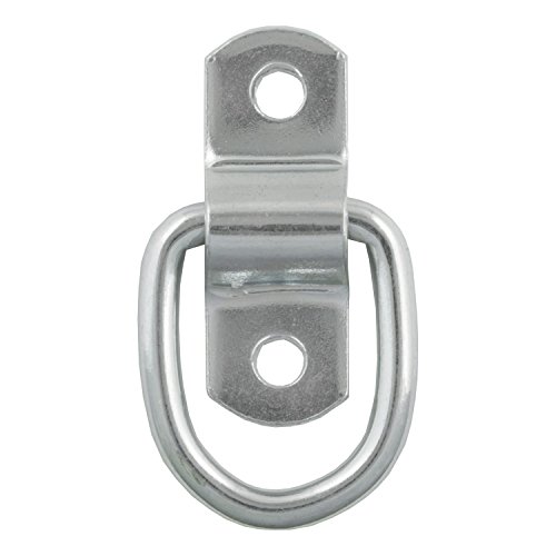 CURT 1200 lb Capacity Zinc D-Ring, 10 Ga