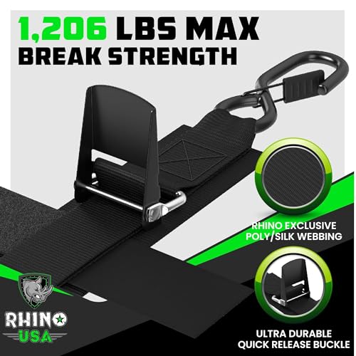 Heavy Duty Boat Trailer Transom Straps - 2PK