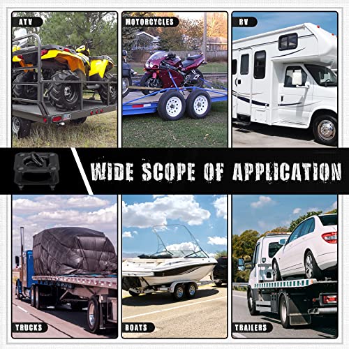 Ambull D-Ring Tie Down Anchors - 4 Pack