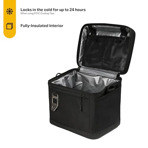 RTIC Soft-Sided 15 Can Portable Cooler - Black